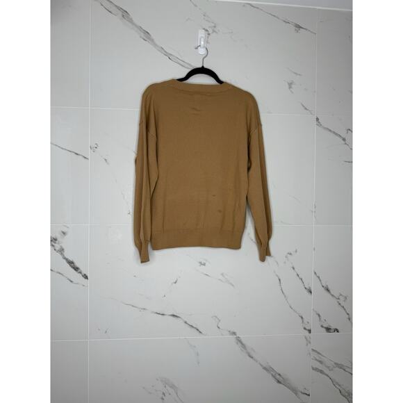 NWT ANRABESS Womens Sweater Knit Pullover Neutral Capsule Minimalist Size L - Picture 6 of 8